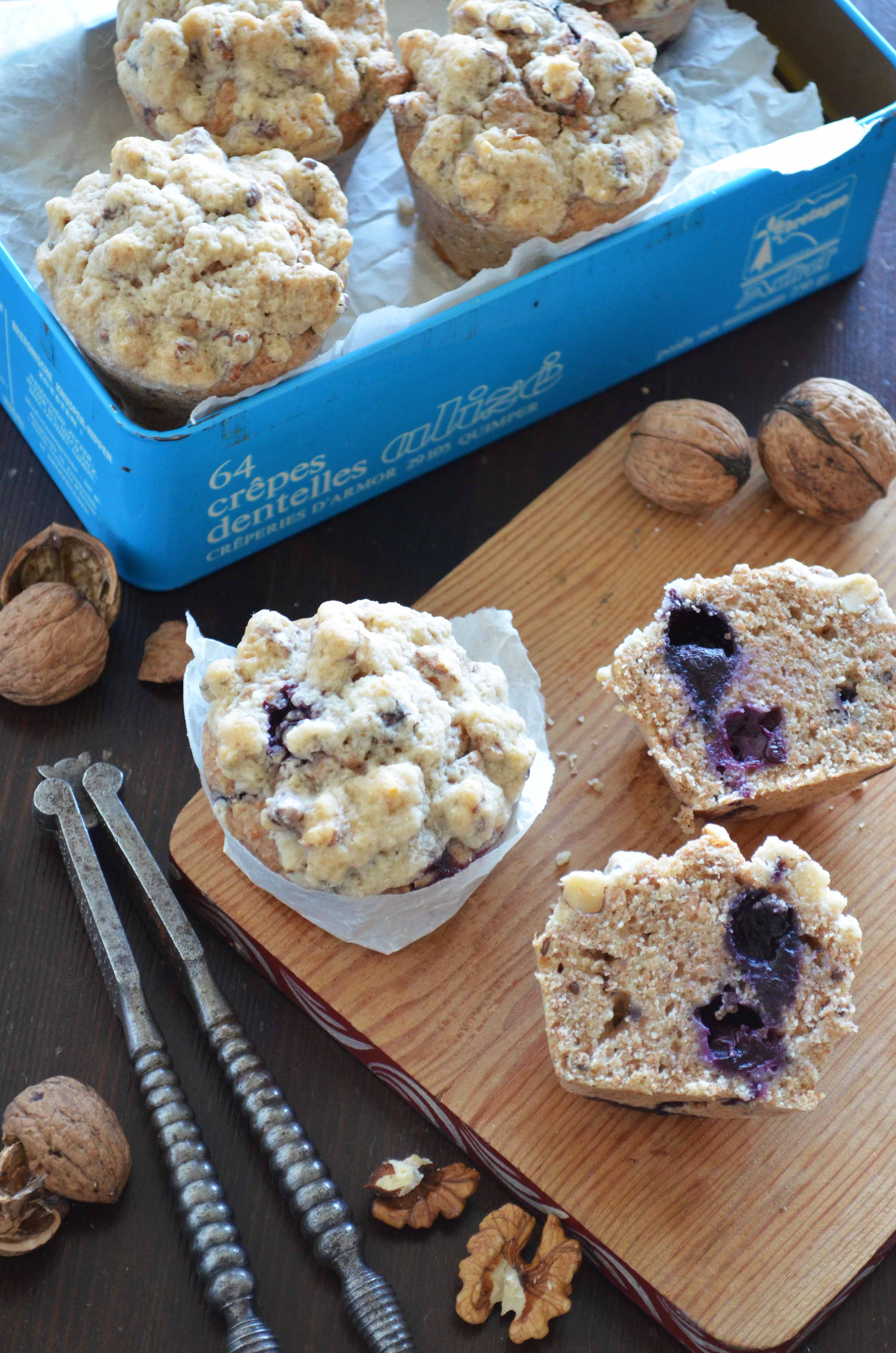 How to make: Blueberry muffins with streusel topping