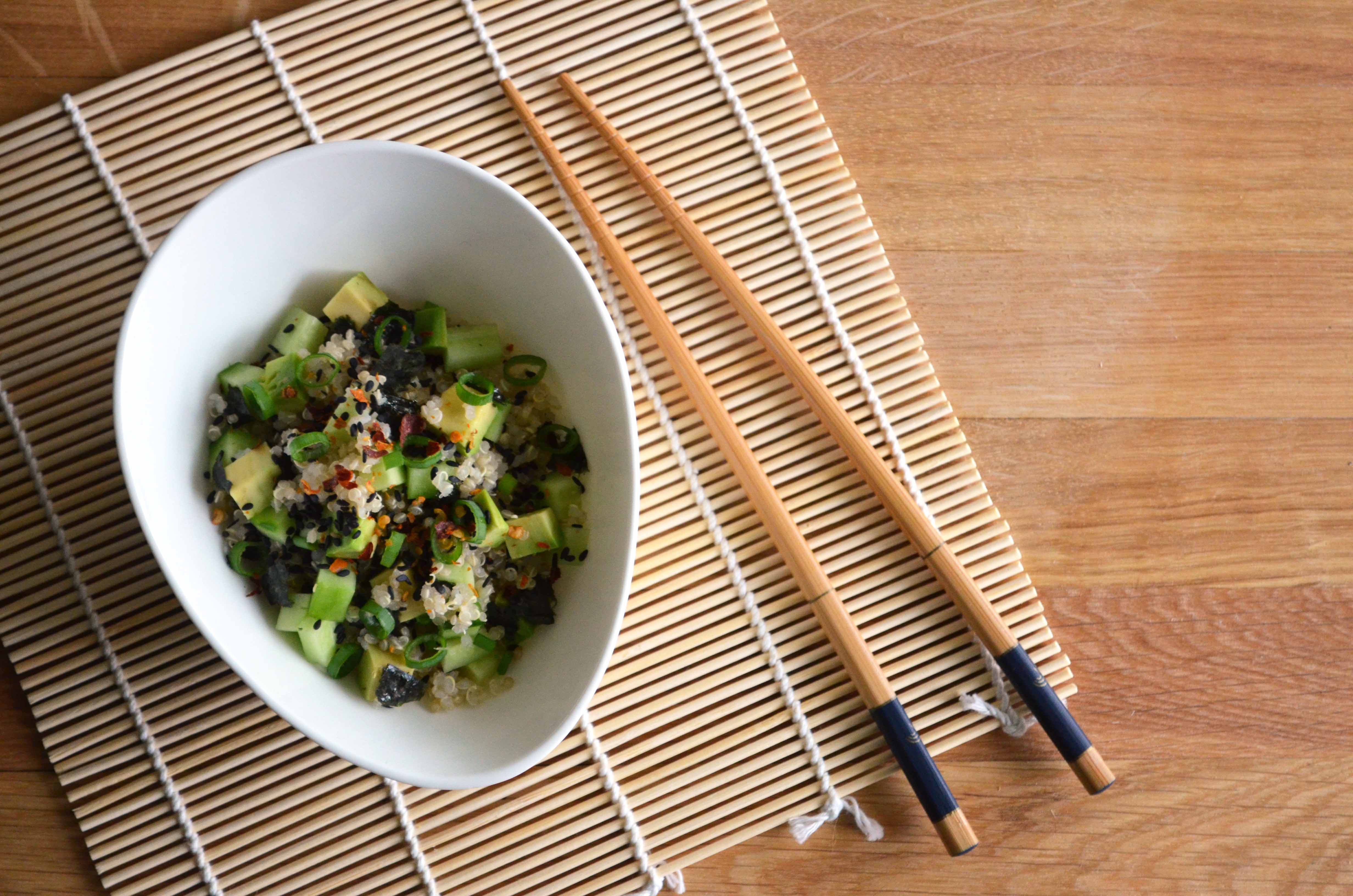 Quinoa Sushi Bowl Salad