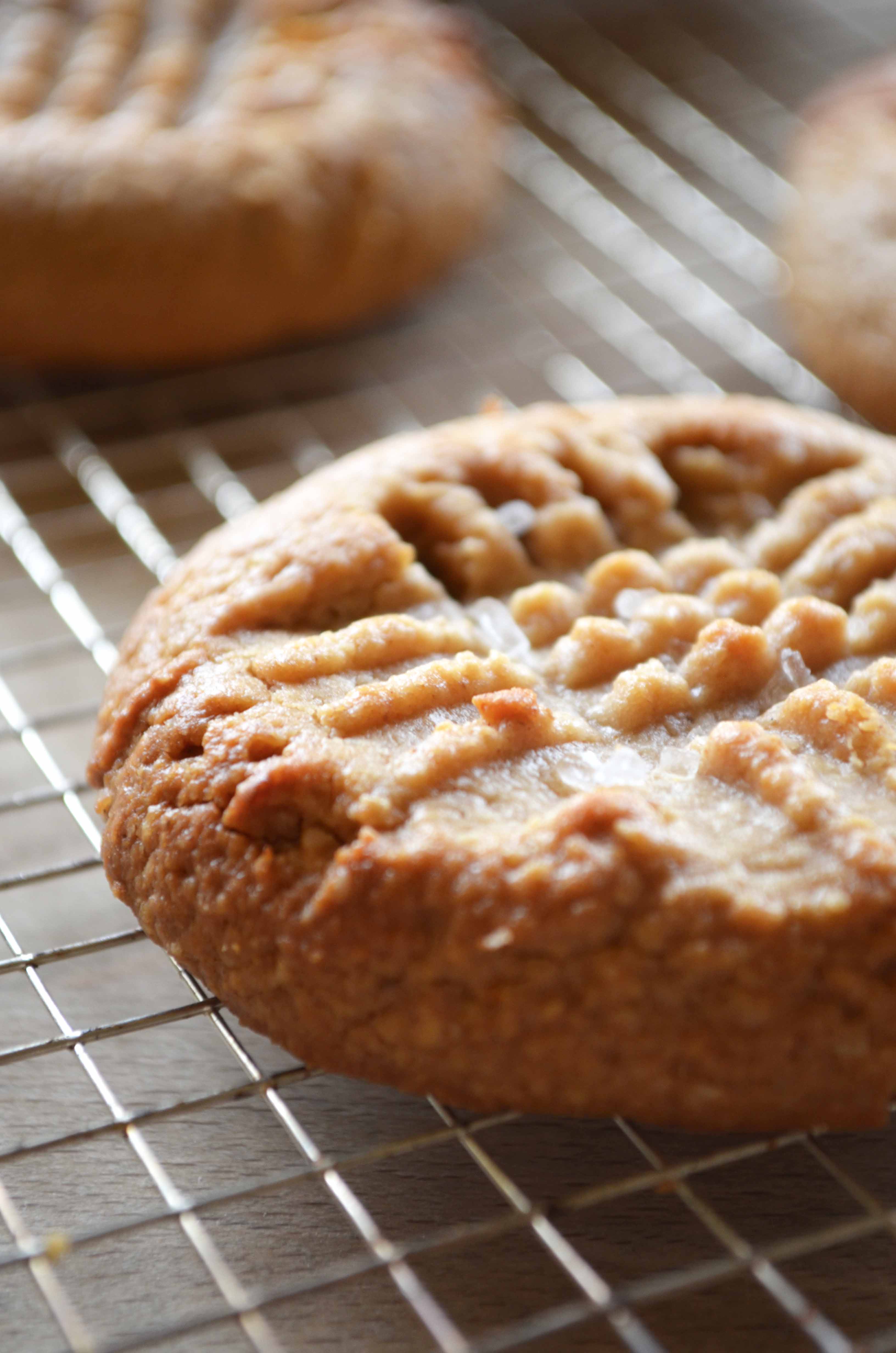 Salted Peanut Butter Cookies - That Healthy KitchenThat Healthy Kitchen