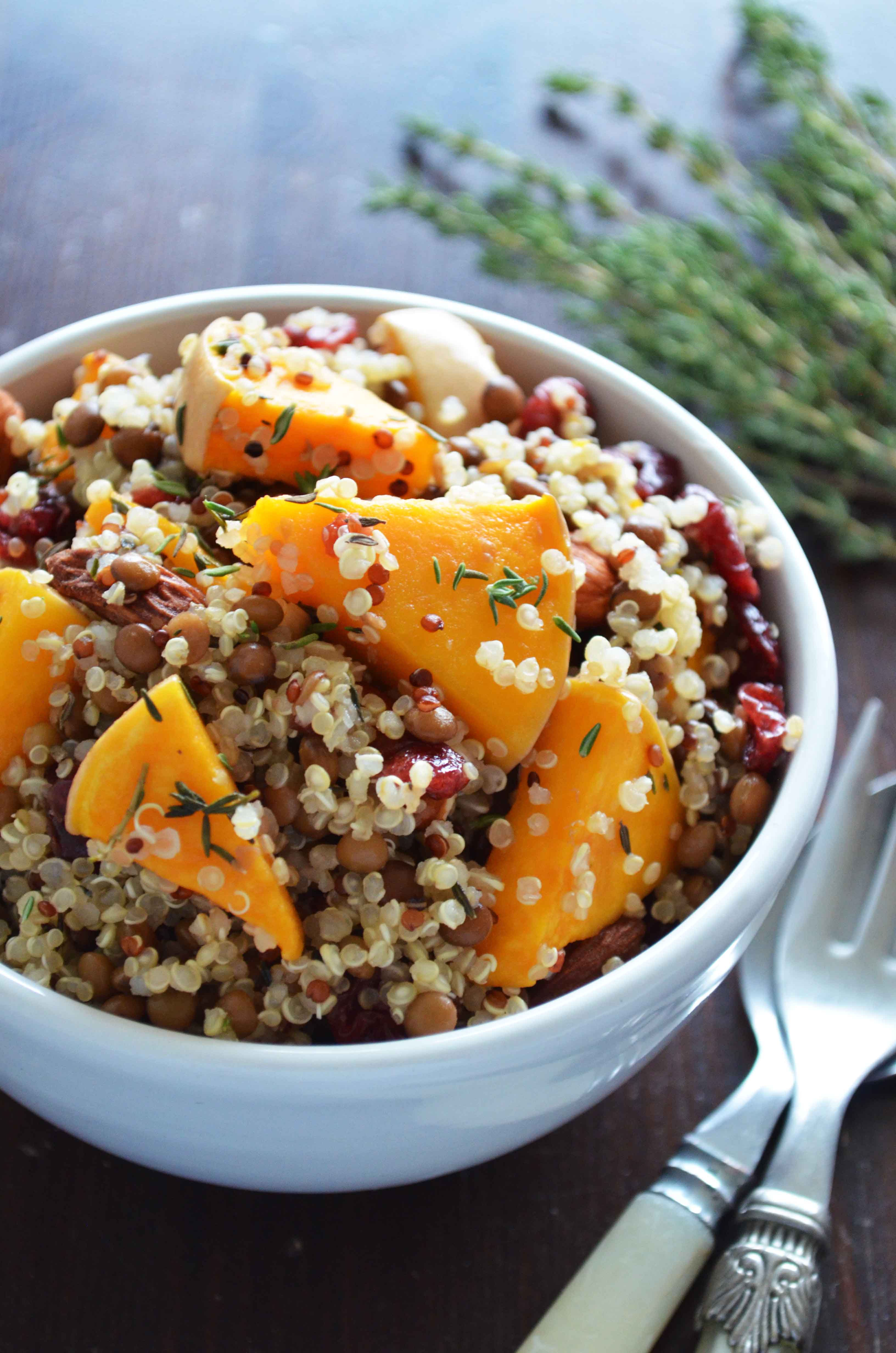 Winter Quinoa Salad - That Healthy KitchenThat Healthy Kitchen