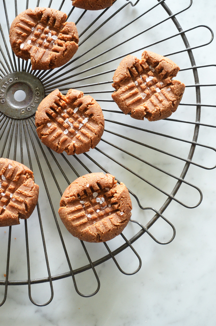 Lighter Peanut Butter Cookies